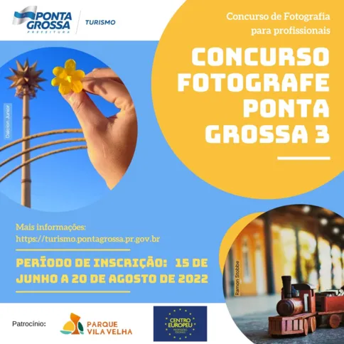 Concurso vai premiar as melhores imagens com valores de até R$ 3 mil, totalizando R$ 15 mil em premiações em dinheiro