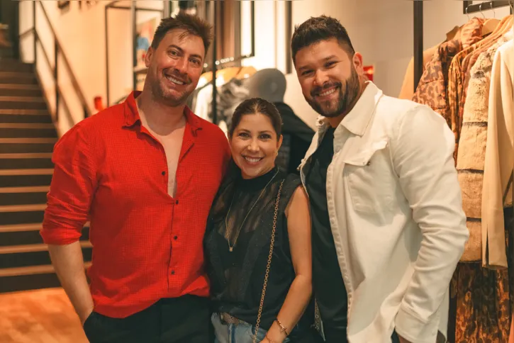Fernando Gawronski, Emelyne Vergani e Anderson Andrade