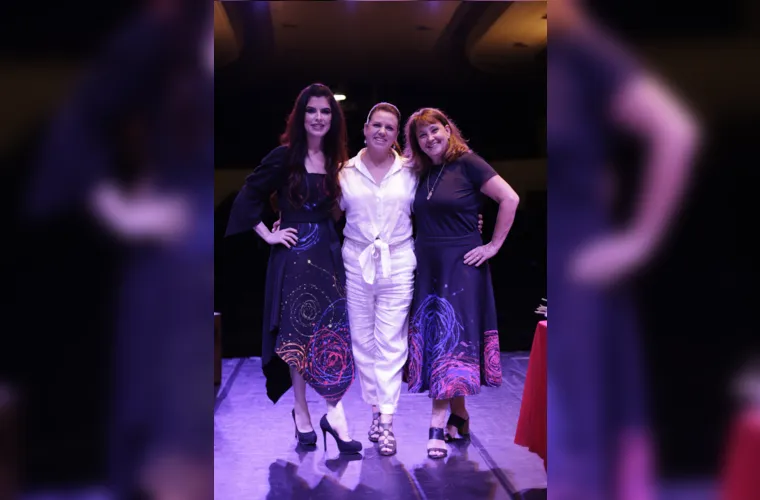 Renata Regis Florisbelo, Débora Barboza e Ana Maria Camargo