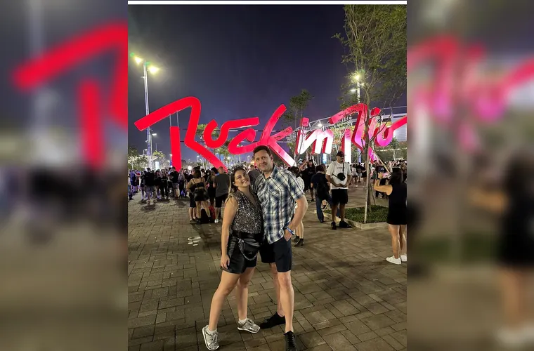 A edição comemorativa de 40 anos do Rock in Rio, que teve início na sexta-feira (13), traz consigo a energia vibrante de um evento que marcou gerações e se consolidou como um dos maiores festivais do mundo. Durante os sete dias de festa, a Cidade do Rock é o cenário de uma verdadeira celebração musical, unindo estilos, culturas e pessoas de todos os cantos. E, como sempre, os ponta-grossenses marcaram presença, prestigiando essa grande festa da música.