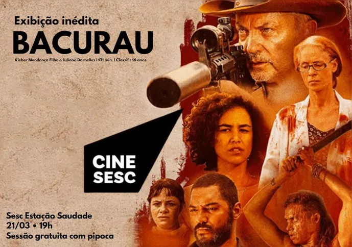 Imagem ilustrativa da imagem CineSesc apresenta Bacurau nesta sexta-feira