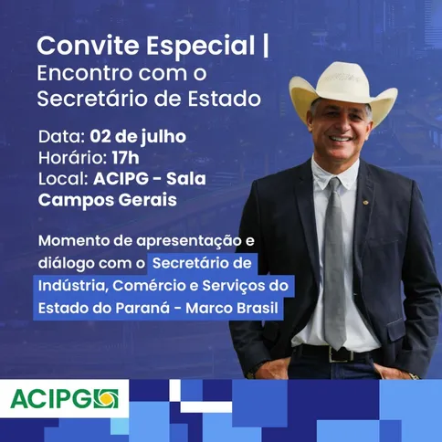 Acipg convida empresariado local a comparecer no evento