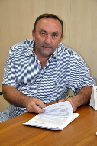 Oziel Neivert, prefeito de Ventania.