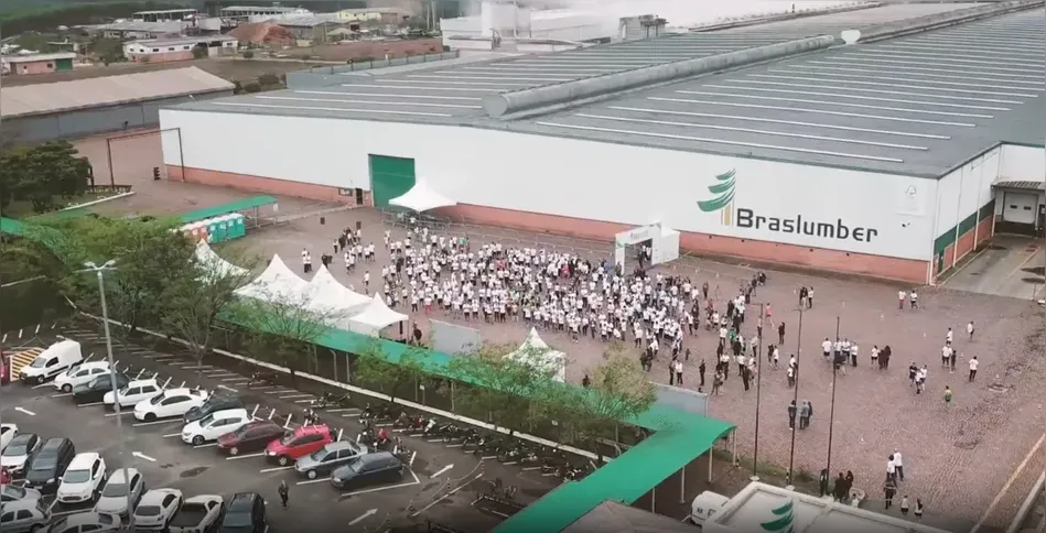 Unidade da Braslumber em Telêmaco Borba.