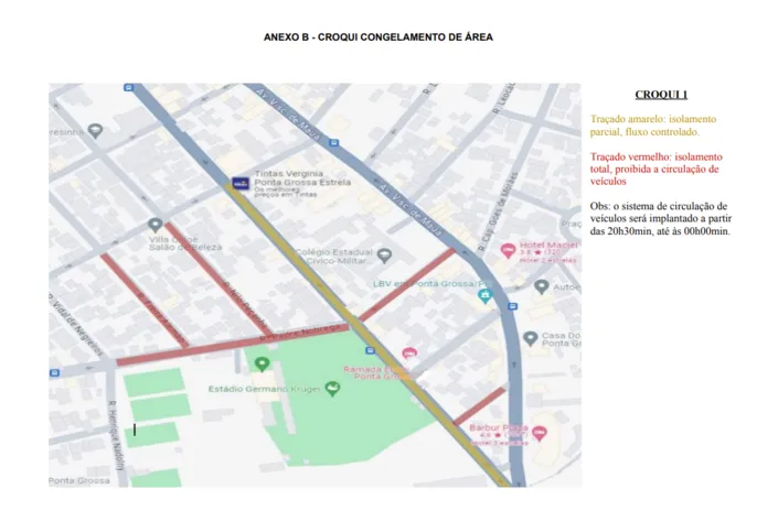 Às 20h30, a rua Emílio de Menezes será fechada completamente