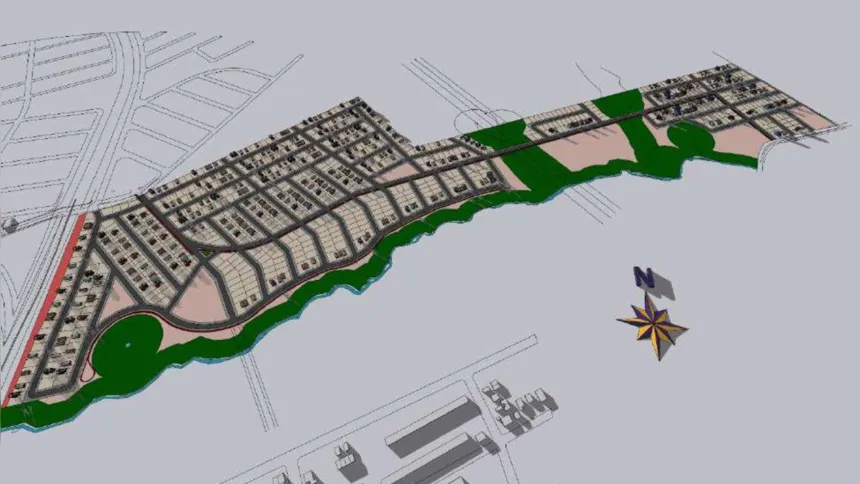 O Loteamento Morada das Águas II será composto por 861 unidades