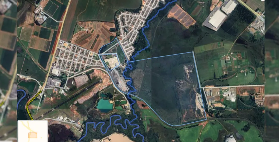Espaço também deve ser utilizado implantação de empresas e construção de moradias