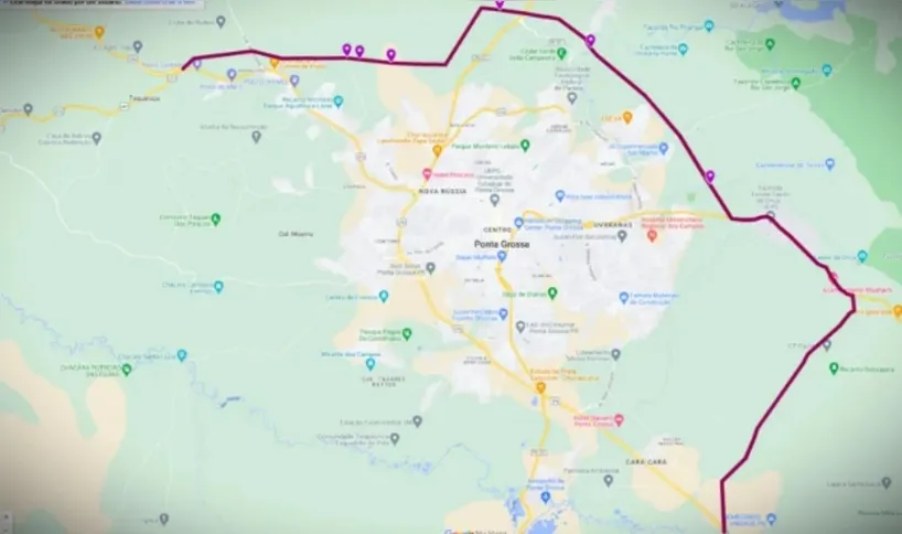 Novos contornos de Ponta Grossa