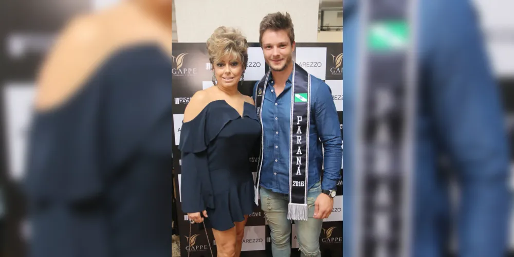 Evelise Moro e Ramon Pissaia (Mister Paraná 2016)