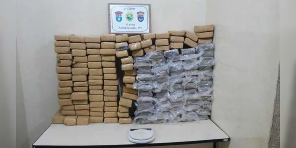 Imagem ilustrativa da imagem Suspeito é preso com 128 kg de maconha em bairro de PG