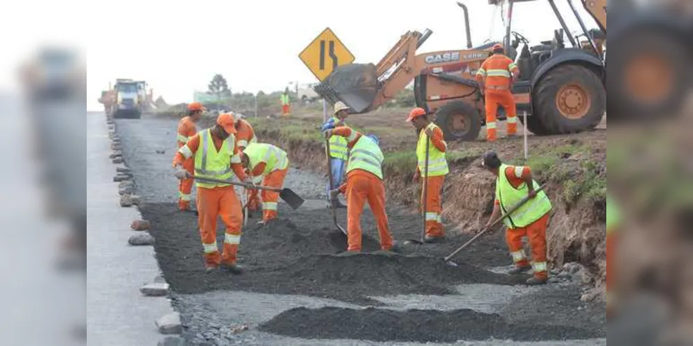 Obras no trecho urbano da BR 376 em Ponta Grossa vão se concentrar entre os quilômetros 495 e 489