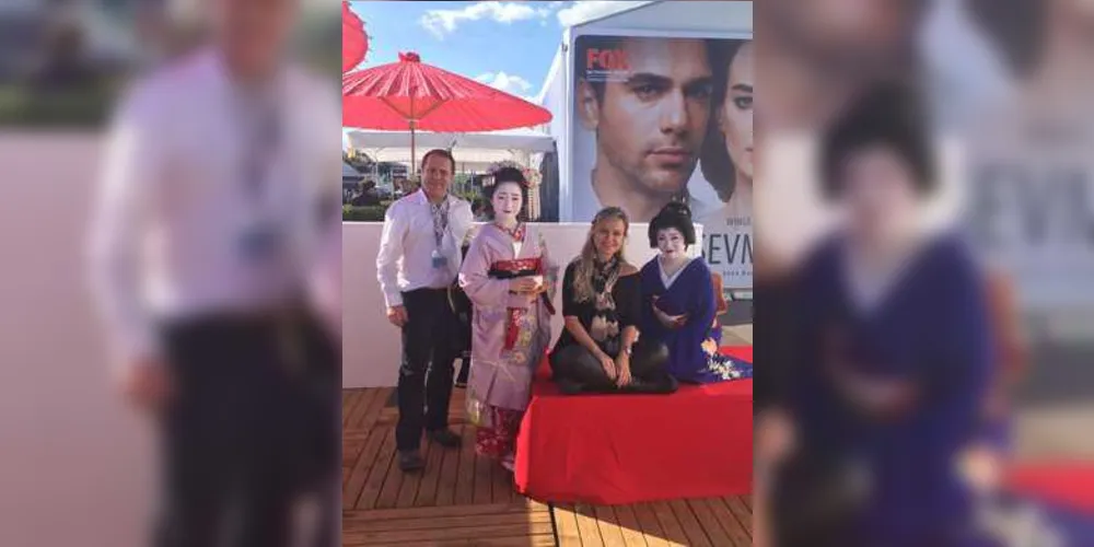 JA cada ano, a Mipcom presta homenagem a um país, como é o caso do Japão neste 2016, com direito a uma grande área temática. E onde estão expostos os avanços tecnológicos daquele país, com destaque para a tecnologia 8K.