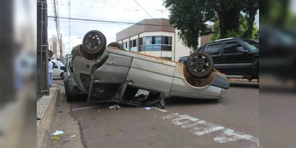 Acidente aconteceu na manhã dessa quinta-feira