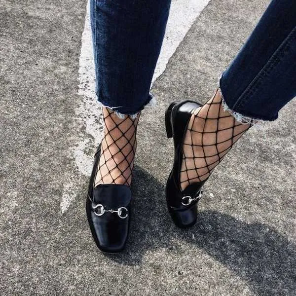Meia-Calça Arrastão é perfeita para looks de personalidade