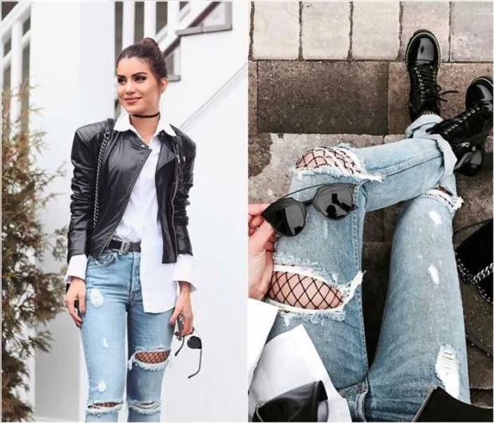 Meia-Calça Arrastão é perfeita para looks de personalidade