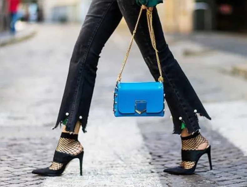 Meia-Calça Arrastão é perfeita para looks de personalidade