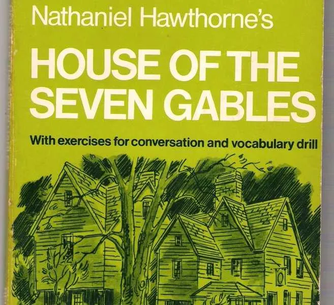 Integrante da série Clássicos americanos, “The house of seven gables” é o primeiro livro da série selecionada por Robert Dixson para o aprendizado da língua inglesa. A capa retrata uma velha casa com sete torres, local onde ocorrem boa parte das cenas da estória.