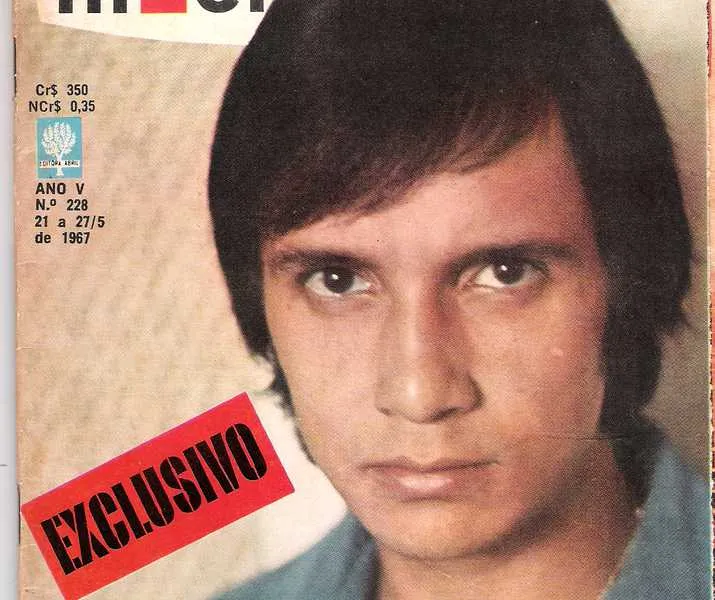 1967 - Exclusivo: Roberto diferente (ele havia cortado o cabelo).