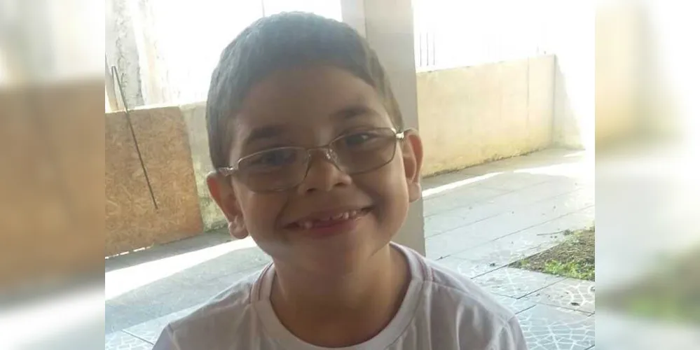 João Emmanuel Mainardes, de 7 anos, é fã do Homem-Aranha. 