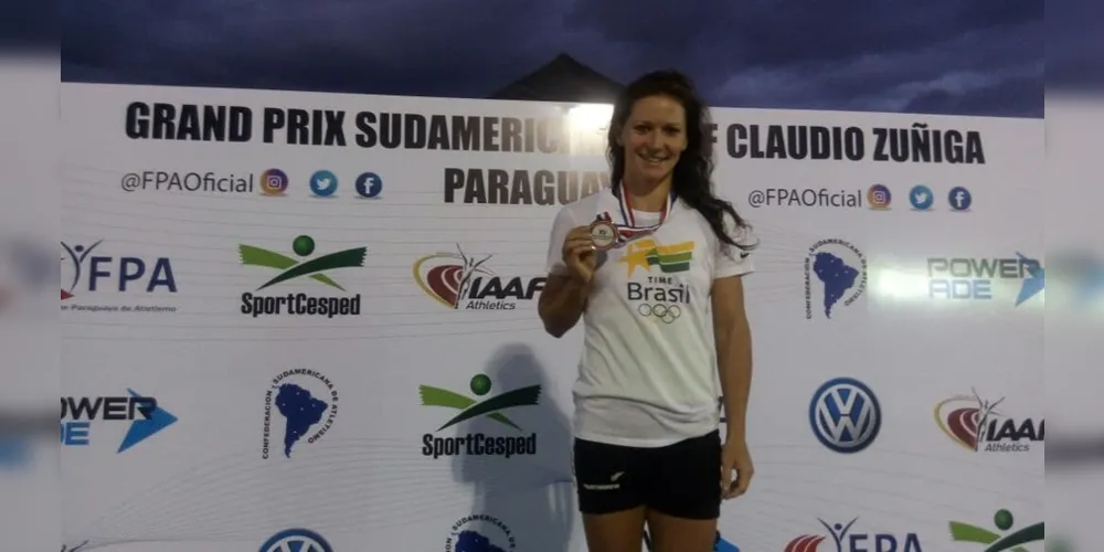 Imagem ilustrativa da imagem Atleta de PG conquista ouro no GP do Paraguai