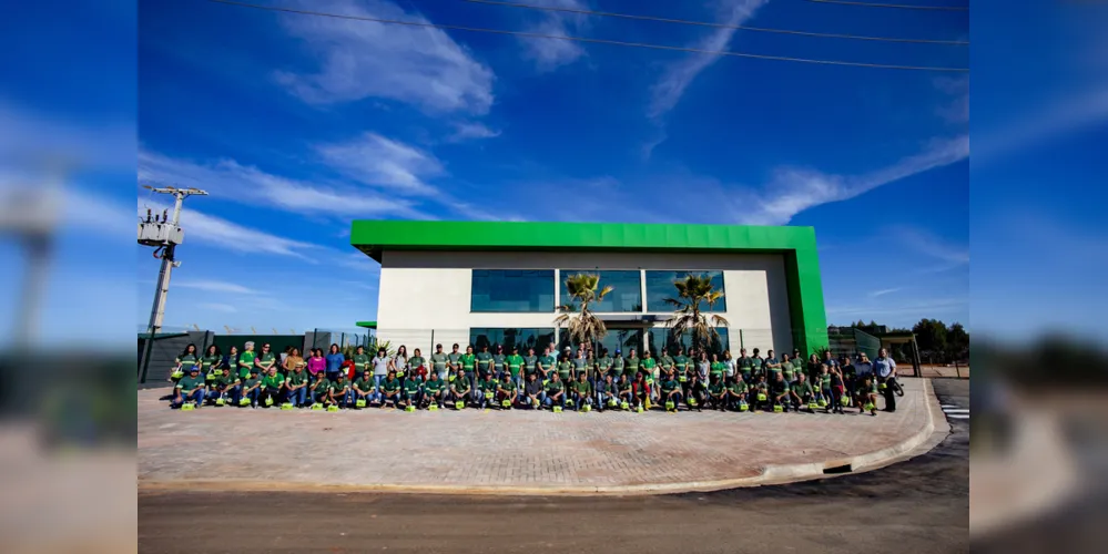 Imagem ilustrativa da imagem Palmeira Ambiental inaugura fábrica de R$ 3,5 milhões em PG