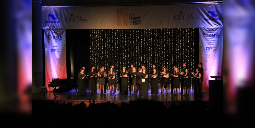 Imagem ilustrativa da imagem Coro Cidade de Ponta Grossa realiza concerto de gala
