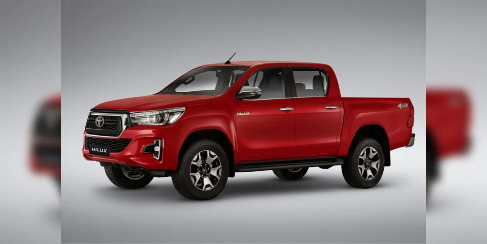 Imagem ilustrativa da imagem Toyota Hilux ganha novo visual para a linha 2019
