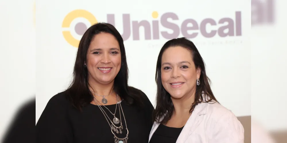 Isaura de Andrade Aguiar e Rúbia de Andrade Aguiar são diretoras da UniSecal