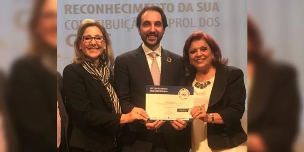 Imagem ilustrativa da imagem Clube Ponta-Lagoa recebe Prêmio ODS 2018