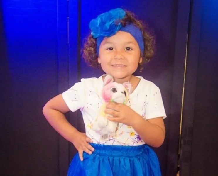 Laura Justus Carvalho, com apenas 4 anos, foi um dos destaques do 3º Fashion Day, realizado recentemente sob o comando da estilista Silvana Hass.