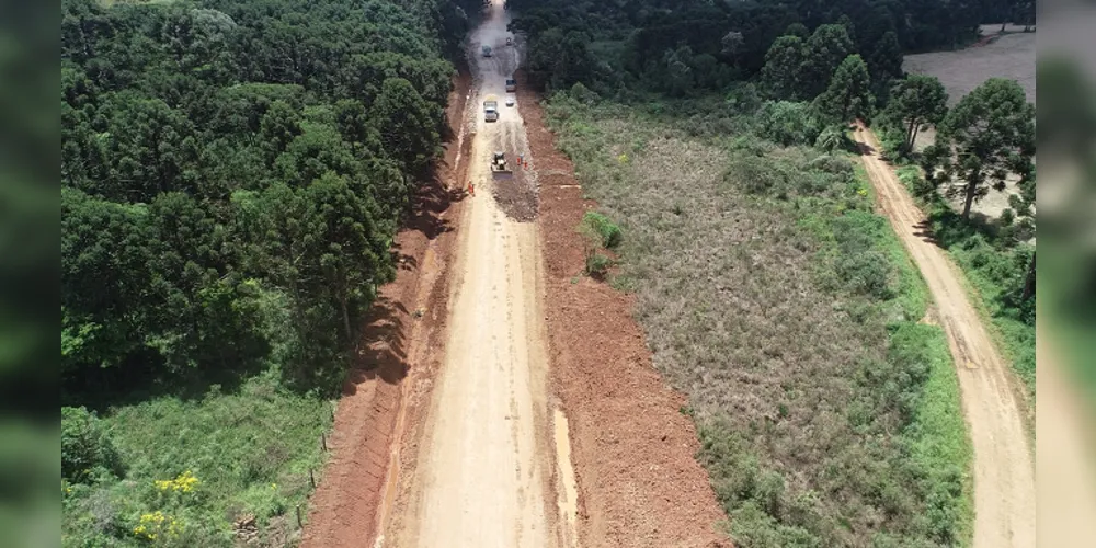 Obras são de responsabilidade do DER-PR