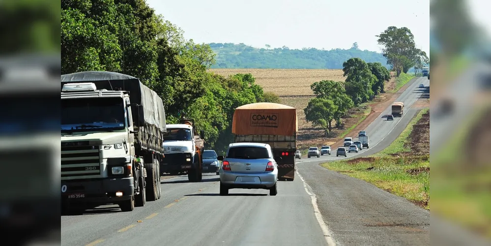O leilão contemple mais 1 mil km de rodovias estaduais, além dos contornos de Cascavel, Londrina e Ponta Grossa.