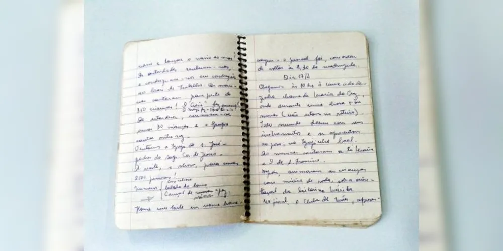 Acervo do professor foi entregue por sua neta Rebeca Machado
