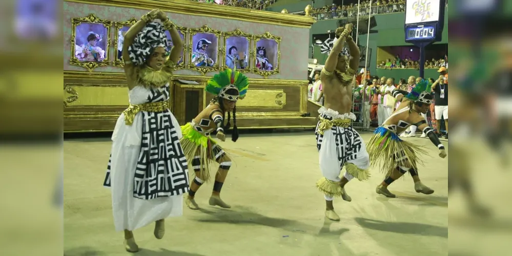 A Estação Primeira de Mangueira é a grande campeã do carnaval carioca