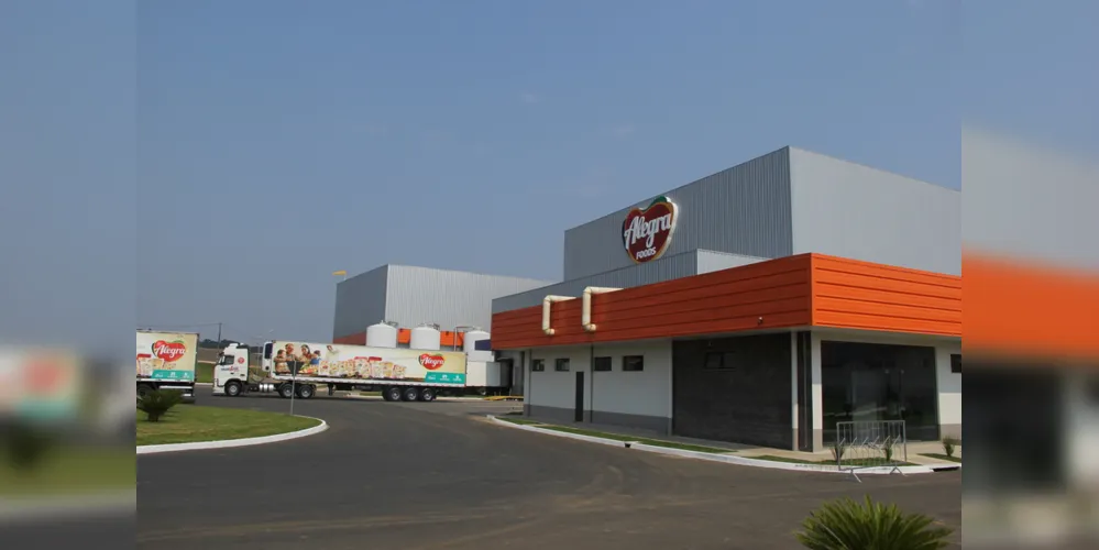 A fábrica de suínos da Alegra, em Castro, é um dos negócios que a Castrolanda tem a participação dentro da intercooperação