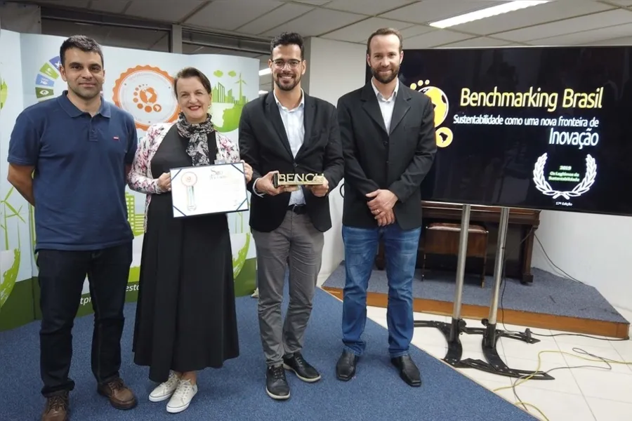 A premiação troféu Benchmarking Brasil foi pela execução do Programa Cultivar Energia, que permite a criação de hortas comunitárias embaixo de linhas de transmissão de energia

