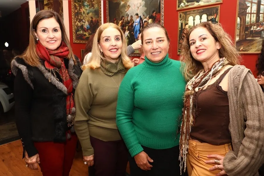 Elaine Bueno, Maria Ercilia Pellissari, Sonia Roth e Vanessa Casaro