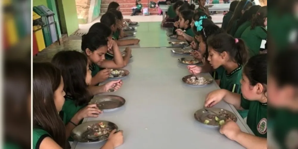 Escolas incentivam a alimentação saudável através da agricultura familiar