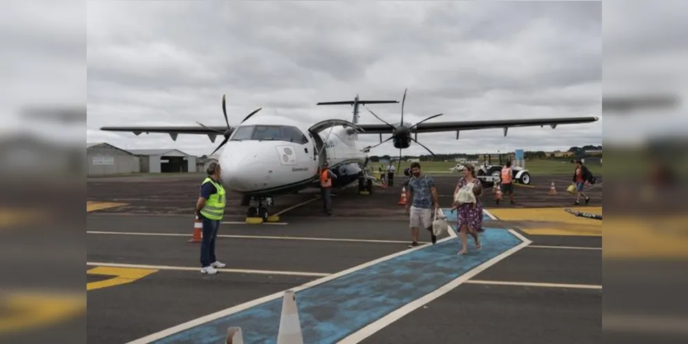 Foz do Iguaçu pode ser o segundo destino aéreo a partir de Ponta Grossa