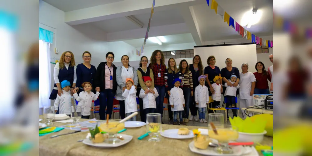 Crianças são transformadas em ‘super chefinhos juninos’

