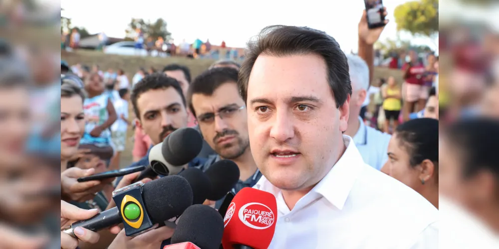 Governador Carlos Massa Ratinho Junior comentou nesta quinta-feira (20) a questão do reajuste dos servidores
