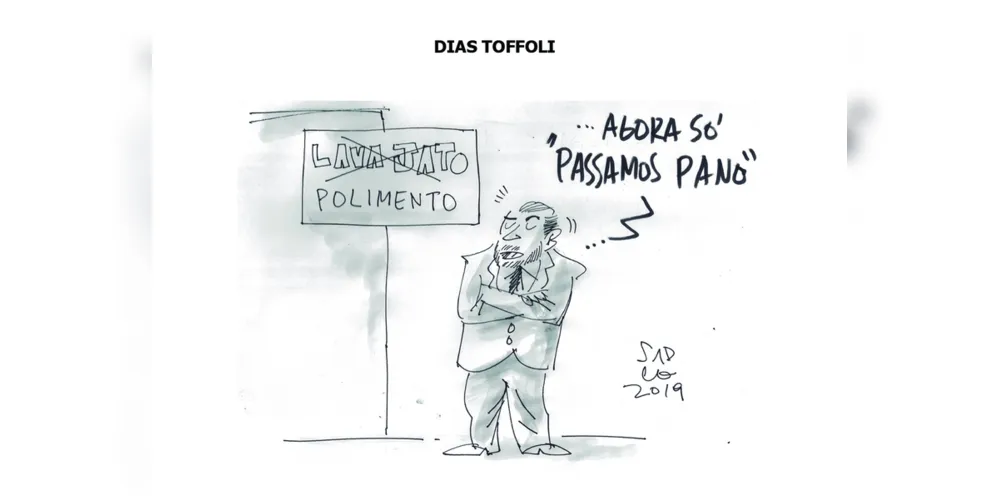 Imagem ilustrativa da imagem Charge da edição desta quarta-feira (17/07/2019) do JM