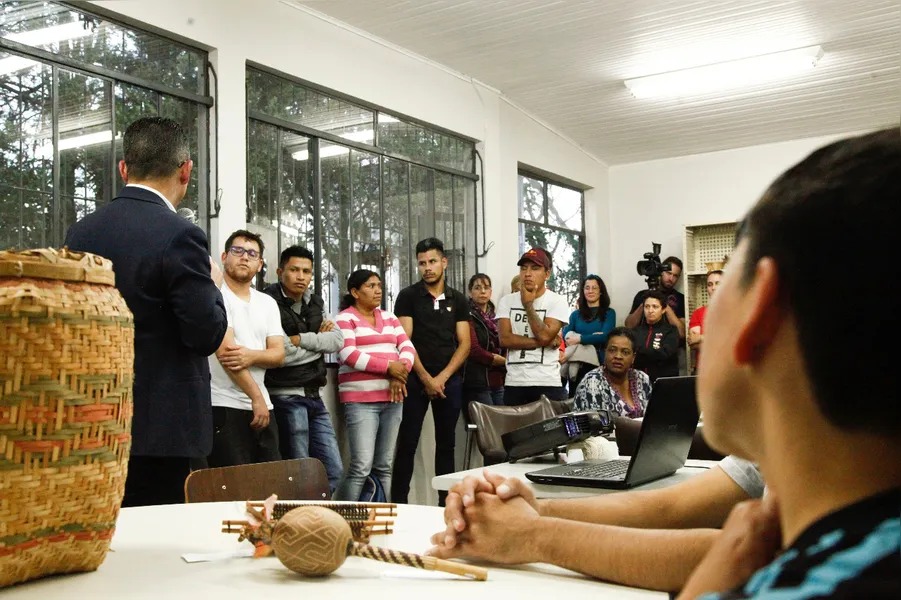 Os 25 acadêmicos indígenas poderão estudar, fazer reunião e ter uma troca de experiências culturais