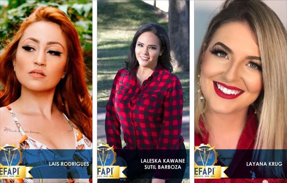 Conheça as candidatas à rainha da Feira Paraná
