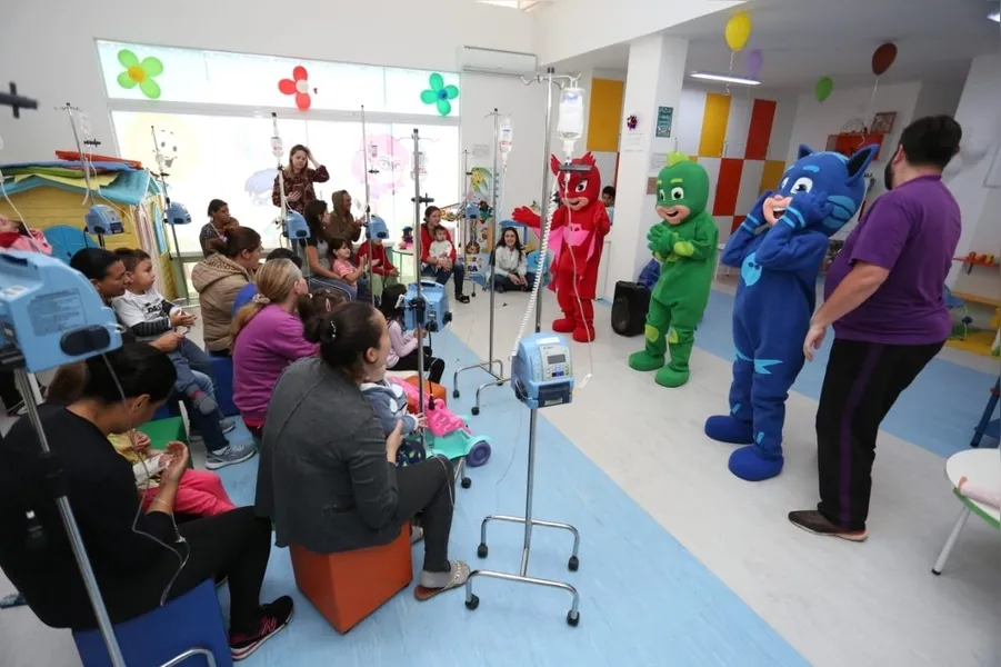 Hospital promove atividades para pacientes internados