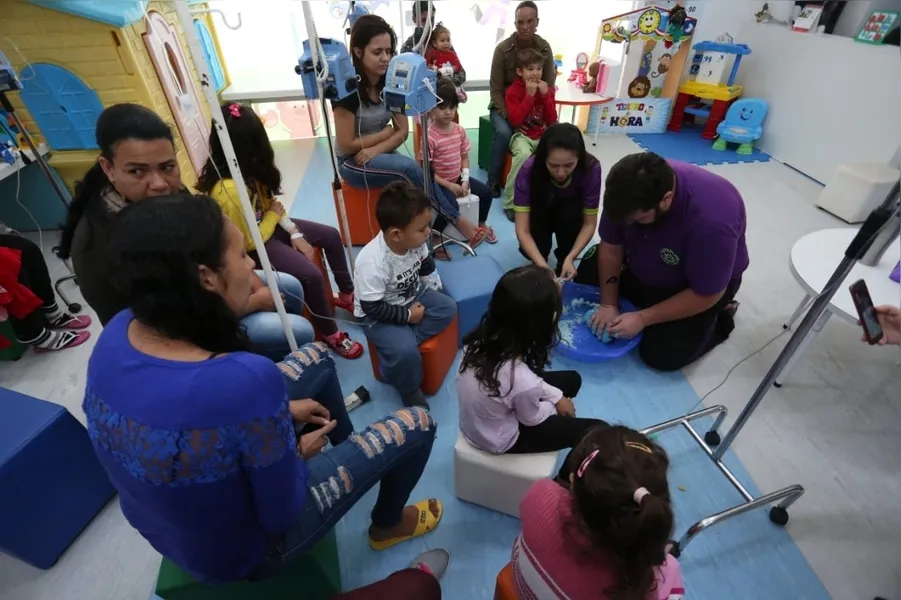 Hospital promove atividades para pacientes internados