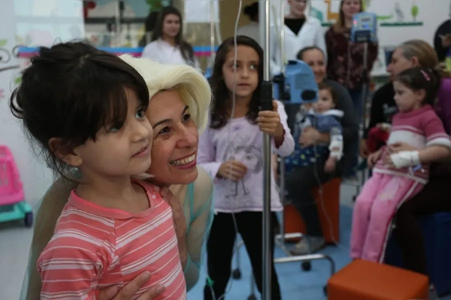 Hospital promove atividades para pacientes internados