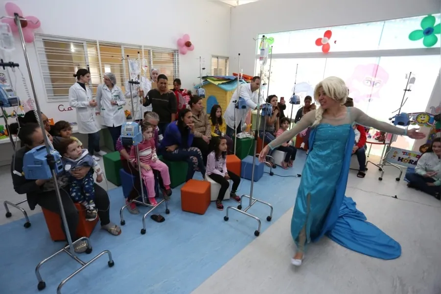 Hospital promove atividades para pacientes internados