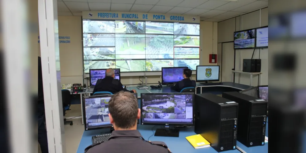 A tecnologia tem sido uma grande aliada na prevenção e combate a crimes pela Guarda Municipal em Ponta Grossa