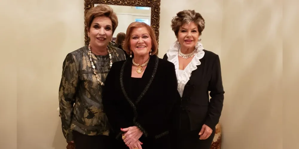No recente encontro do grupo café da noite, destacamos a presença de Suely Capella Nascimento, Elba Lozza de Moraes e Stella Maris Gravina. 